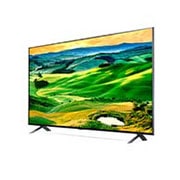 LG تلفزيون LED بتقنية ألوان Color  بدقة 4K الحقيقية من إل جي مقاس 65 بوصة من السلسلة QNED80، مع HDR (النطاق الديناميكي العالي) السينمائي 4K لتصميمات شاشة السينما والمزوّد بإمكانية الإعتام المحلي بتقنية AI ThinQ للتلفزيون الذكي بنظام التشغيل WebOS , 65QNED806QA