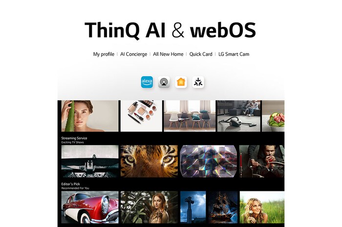 LG، تلفزيون UHD 4K، سلسلة UR80 مقاس 70 بوصة، WebOS Smart AI ThinQ، جهاز تحكم عن بعد سحري، سينما ثلاثية الجوانب، HDR10، HLG، AI Sound Pro (5.1.2ch)، حامل ثنائي القطب، 2023 جديد, 70UR80006LJ