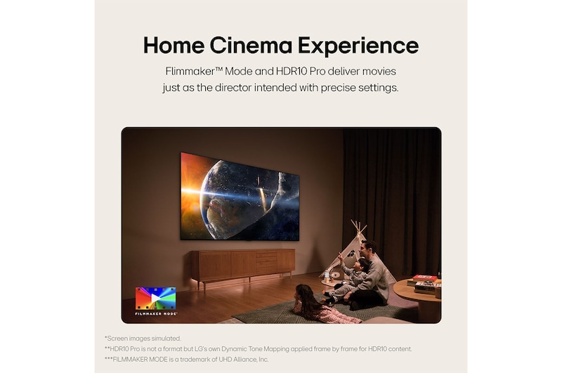 LG تلفزيون LG QNED AI QNED80 4K الذكي مقاس 75 بوصة المدعوم بجهاز التحكم AI Magic remote وميزة HDR10 وواجهة webOS24 طراز 75 عام (2024), 75QNED80T6B