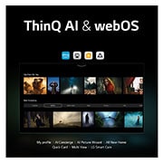LG، تلفزيون QNED بتقنية الألوان، سلسلة QNED81R مقاس 75 بوصة، WebOS Smart AI ThinQ، جهاز التحكم عن بعد السحري، سينما ثلاثية الجوانب، HDR10، HLG، AI Picture Pro، AI Sound Pro (5.1.2ch)، حامل عمود واحد، 2023 جديد, 75QNED816RA