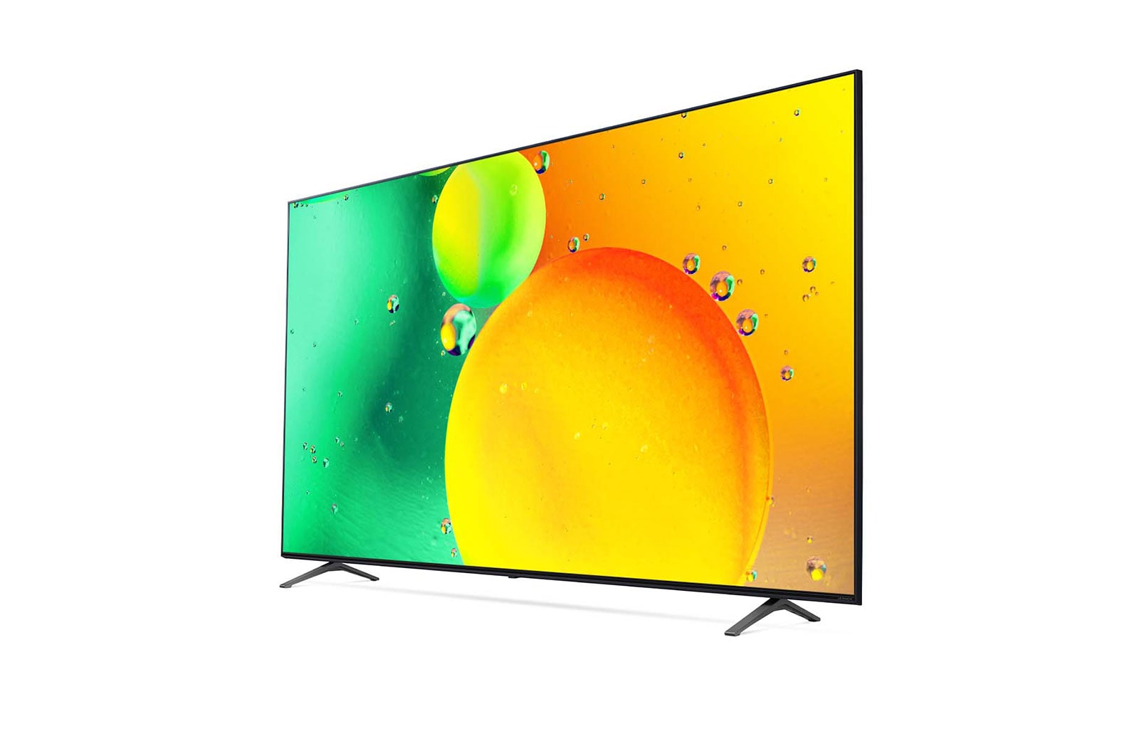 LG تلفزيون NanoCell من إل جي مقاس 86 بوصة من السلسلة NANO79، مع HDR (النطاق الديناميكي العالي) السينمائي بدقة 4K لتصميمات شاشة السينما وتقنية AI ThinQ للتلفزيون الذكي بنظام التشغيل WebOS , 86NANO796QA