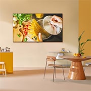 LG تلفزيون LED بتقنية ألوان Color بدقة 4K الحقيقية من إل جي مقاس 86 بوصة من السلسلة QNED80، مع HDR (النطاق الديناميكي العالي) السينمائي 4K لتصميمات شاشة السينما والمزوّد بإمكانية الإعتام المحلي بتقنية AI ThinQ للتلفزيون الذكي بنظام التشغيل WebOS, 86QNED806QA