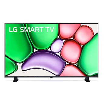المنظر الأمامي لـ تلفزيون LG AI SMART LR65 32 بوصة تلفزيون ذكي 2024 شاشة ThinQ AI 32LR650B6LA