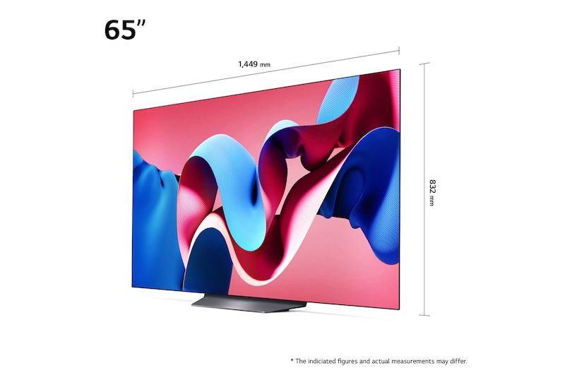 LG تلفزيون LG OLED evo AI CS4 4K الذكي مقاس 65 بوصة المدعوم بجهاز التحكم AI Magic remote وتكنولوجيا الصوت Dolby Vision وواجهة webOS24 طراز  عام (2024), OLED65CS4VA