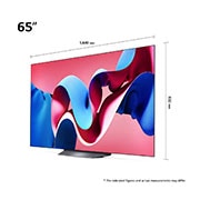 LG تلفزيون LG OLED evo AI CS4 4K الذكي مقاس 65 بوصة المدعوم بجهاز التحكم AI Magic remote وتكنولوجيا الصوت Dolby Vision وواجهة webOS24 طراز  عام (2024), OLED65CS4VA