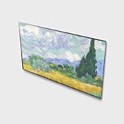 LG سلسلة تلفزيون LG OLED،‏ 65 بوصة G1، بتصميم المعرض الرائع بدقة 4K والمزود بتقنية Cinema HDR ونظام تشغيل WebOS بالإضافة إلى تقنية Smart AI ThinQ وتقنية تعتيم البكسل, OLED65G1PVA