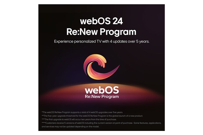 LG تلفزيون LG OLED AI B4 4K الذكي مقاس 77 بوصة المدعوم بجهاز التحكم AI Magic remote وتكنولوجيا الصوت Dolby Vision وواجهة webOS24 طراز  عام (2024), OLED77B46LA