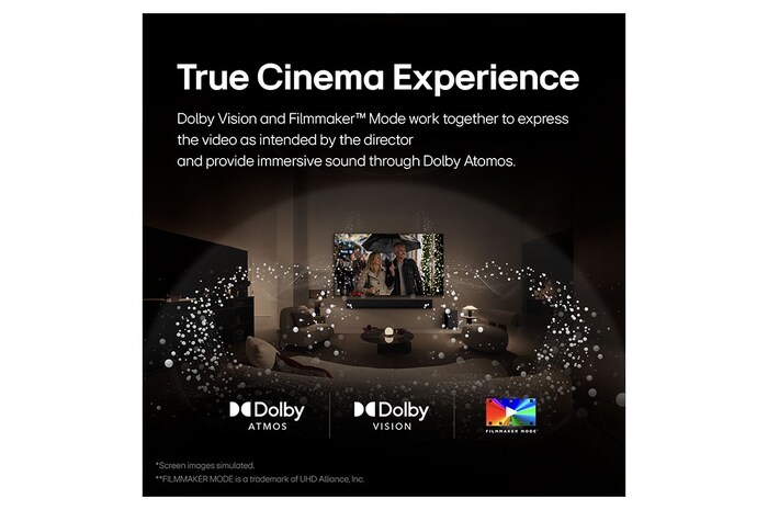 LG تلفزيون LG OLED AI B4 4K الذكي مقاس 77 بوصة المدعوم بجهاز التحكم AI Magic remote وتكنولوجيا الصوت Dolby Vision وواجهة webOS24 طراز  عام (2024), OLED77B46LA