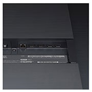 LG تلفاز LG OLED evo مقاس 77 بوصة من سلسلة C2، مع HDR (النطاق الديناميكي العالي) السينمائي بدقة 4K تصميم  سينمائى والمزوّد بإمكانية تعتيم البكسل بتقنية AI ThinQ للتلفزيون الذكي بنظام التشغيل WebOS, OLED77C26LA