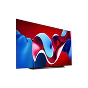 LG تلفزيون LG OLED evo AI C4 4K الذكي مقاس 83 بوصة المدعوم بجهاز التحكم AI Magic remote وتكنولوجيا الصوت Dolby Vision وواجهة webOS24 طراز  عام (2024), OLED83C46LA