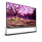LG تلفاز OLED 88 بوصة Z1 من إل جي، تصميم المعرض بتقنية HDR السينمائية ومنصة WebOS الذكية وميزة تعتيم البكسل 8K وتقنية ThinQ AI, OLED88Z1PVA