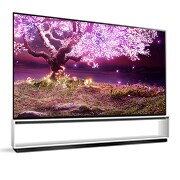 LG تلفاز OLED 88 بوصة Z1 من إل جي، تصميم المعرض بتقنية HDR السينمائية ومنصة WebOS الذكية وميزة تعتيم البكسل 8K وتقنية ThinQ AI, OLED88Z1PVA