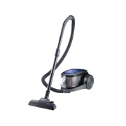 المنظر الأمامي لـ LG Bagless 1.5 L Sparkle Silver VC5320NNTB