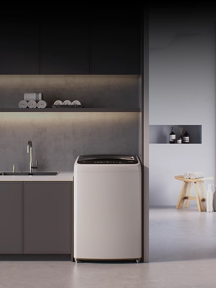 ُظهر الحوض طريقة عمل الغسالة