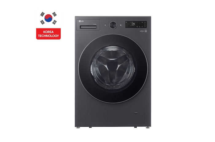 المنظر الأمامي لـ غساله تحميل امامي Essence Graphite 20Kg AI DD, f0z6drp24