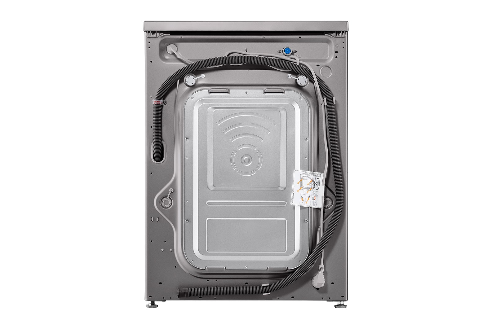 LG غسالة 8/5 كيلو باب كروم, F4J3TMG5P