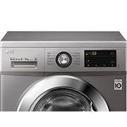 LG غسالة 8/5 كيلو باب كروم, F4J3TMG5P