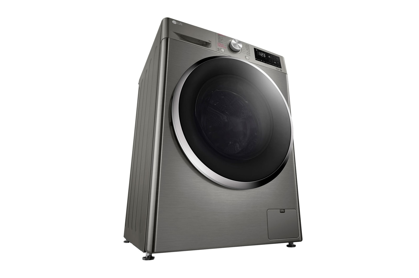LG غسالة فيفاتشي 8 كيلو بتكنولوجيا الذكاء الاصطناعي و موتور الدفع المباشر, F4R3TYGCP