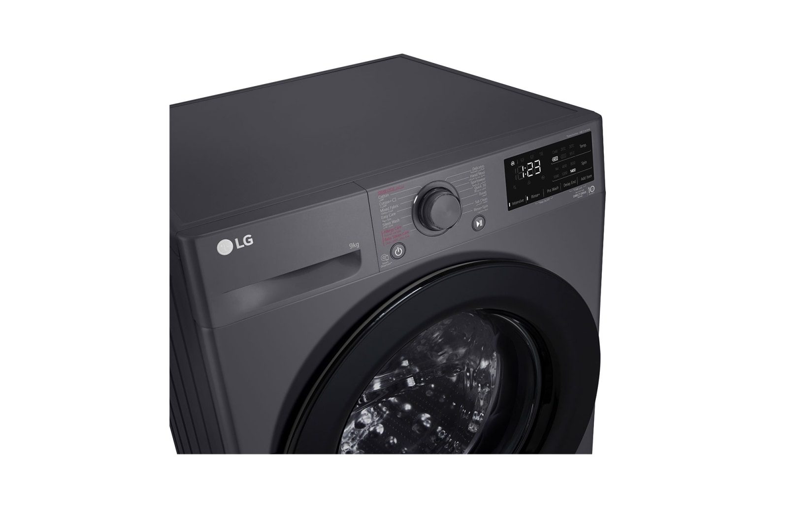 LG غسالة فيفاتشى 9 كيلو بتكنولوجيا الذكاء الاصطناعي و الDirect Drive, F4R3VYG6J