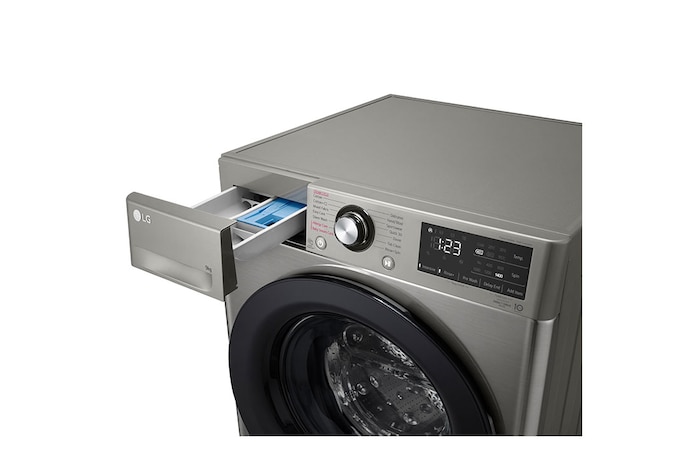 LG غسالة فيفاتشى 9 كيلو كيلو بتكنولوجيا الذكاء الاصطناعي و الDirect Drive, F4R3VYG6P