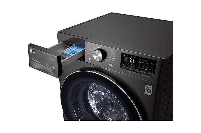 LG غسالة فيفاتشى 9 كيلو بتكنولوجيا الذكاء الاصطناعي و الDirect Drive, F4R5VYG2E