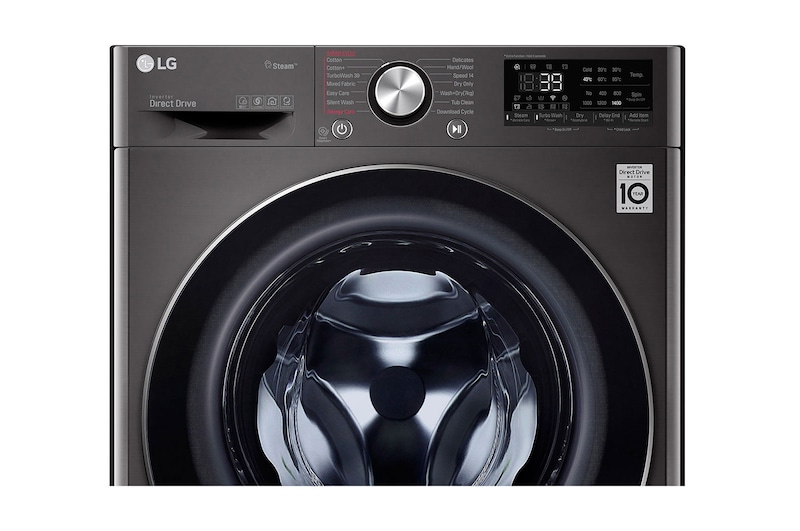 LG غسالة فيفاتشى 9 كيلو بتكنولوجيا الذكاء الاصطناعي و الDirect Drive, F4R5VYG2E