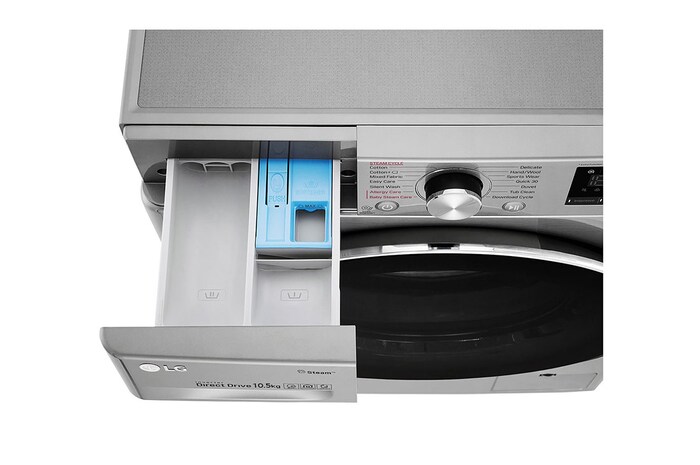 LG غسالة فيفاتشى 10.5 كيلو بتكنولوجيا الذكاء الاصطناعي و الDirect Drive , F4V5RYP2T