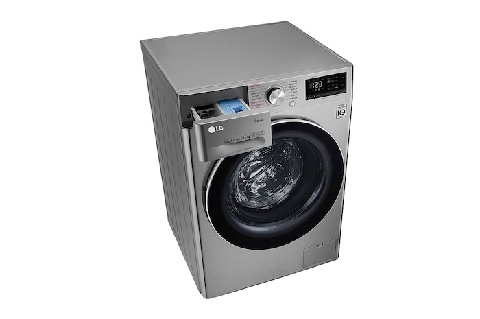 LG غسالة فيفاتشى 10.5 كيلو بتكنولوجيا الذكاء الاصطناعي و الDirect Drive , F4V5RYP2T