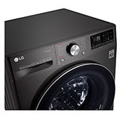 LG غسالة فيفاتشى 10.5 كيلو ومجفف 7 كيلو بتكنولوجيا الذكاء الاصطناعي و الDirect Drive, F4V9RCP2E