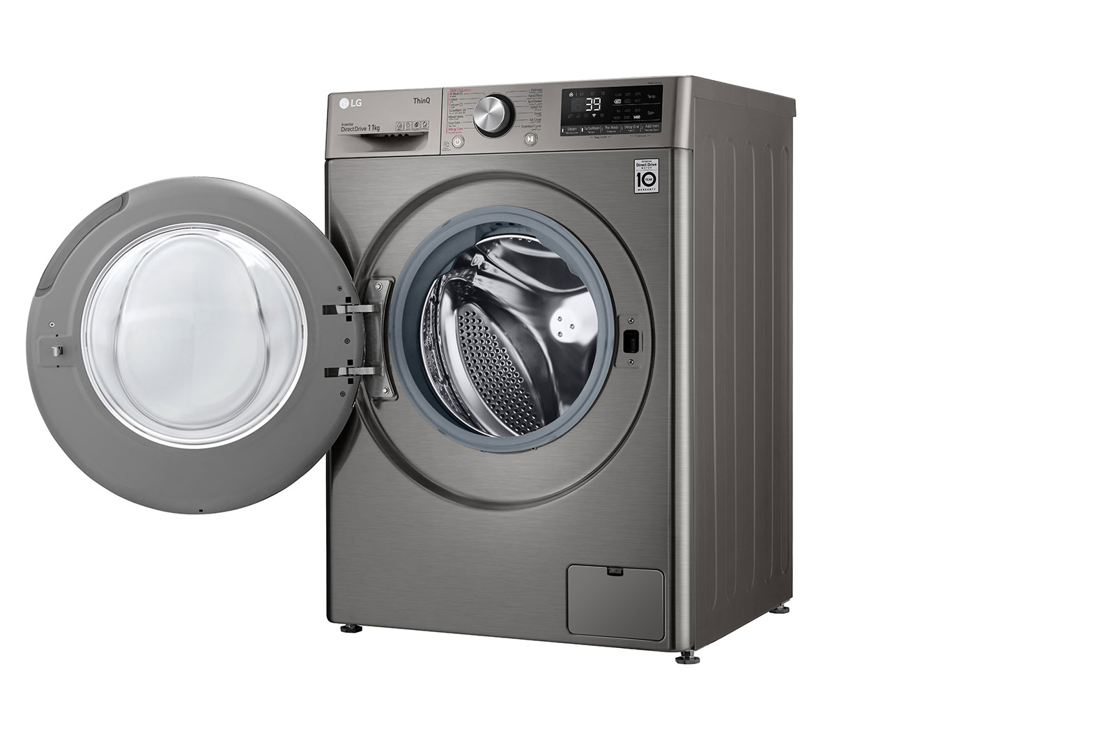 LG  غسالة فيفاتشى 11 كيلو بتكنولوجيا الذكاء الاصطناعي و الDirect Drive, F4Y9EWG2PV