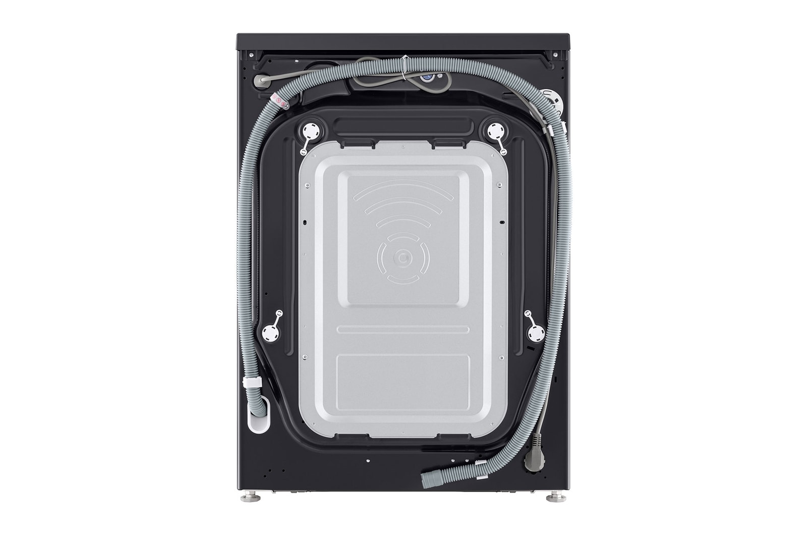 صورة من الجانب الأيسر لمجفف غسالة LG