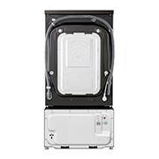 LG ™TWINWash من إل جي، غسالة ومجففة، 8/12 كجم، دفع مباشر بتقنية الذكاء الاصطناعي™، محرك الدفع المباشر 6حركات، تقنية البخار™، تقنية ThinQ, FT015V9BL