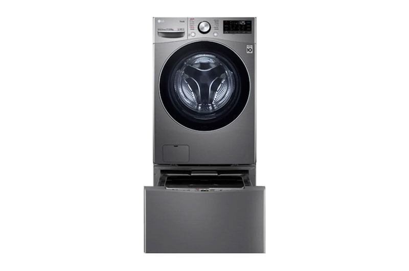 LG حمولتا غسيل بمقدار 17.5 كجم + 8 كجم مع غسالة TWINWash™ من LG, FT018TGES