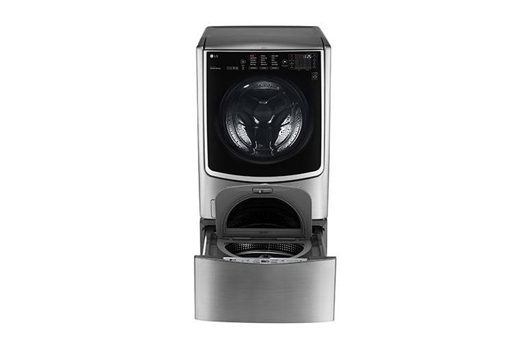LG حمولتا غسيل بمقدار 21 كجم + 3.5 كجم مع غسالة TWINWash™‎ من LG, FT025C9SS