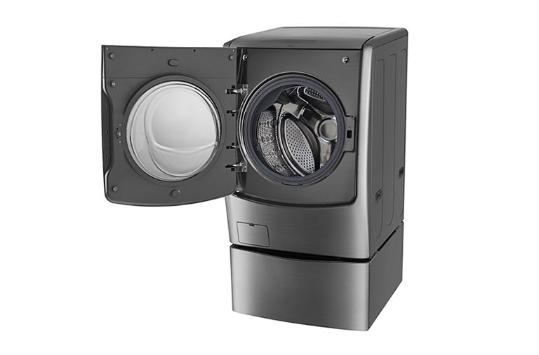 LG حمولتا غسيل بمقدار 21 كجم + 3.5 كجم مع غسالة TWINWash™‎ من LG, FT025C9SS