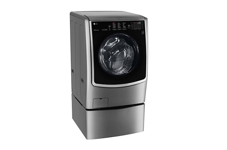 LG حمولتا غسيل بمقدار 21 كجم + 3.5 كجم مع غسالة TWINWash™‎ من LG, FT025C9SS