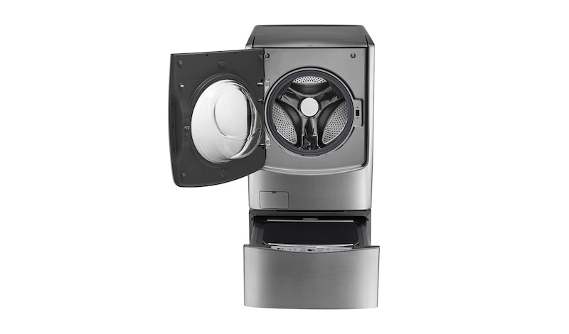LG حمولتا غسيل بمقدار 21 كجم + 3.5 كجم مع غسالة TWINWash™‎ من LG, FT025C9SS