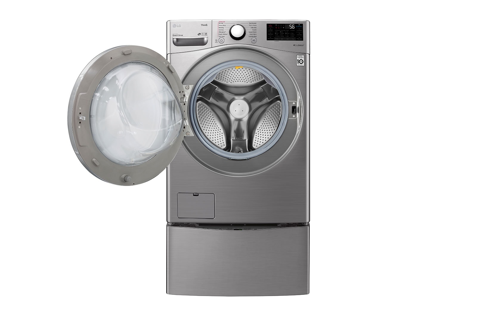 LG حمولتا غسيل بمقدار 20 كجم + 3.5 كجم مع غسالة TWINWash™‎ من LG, FT025V2SS
