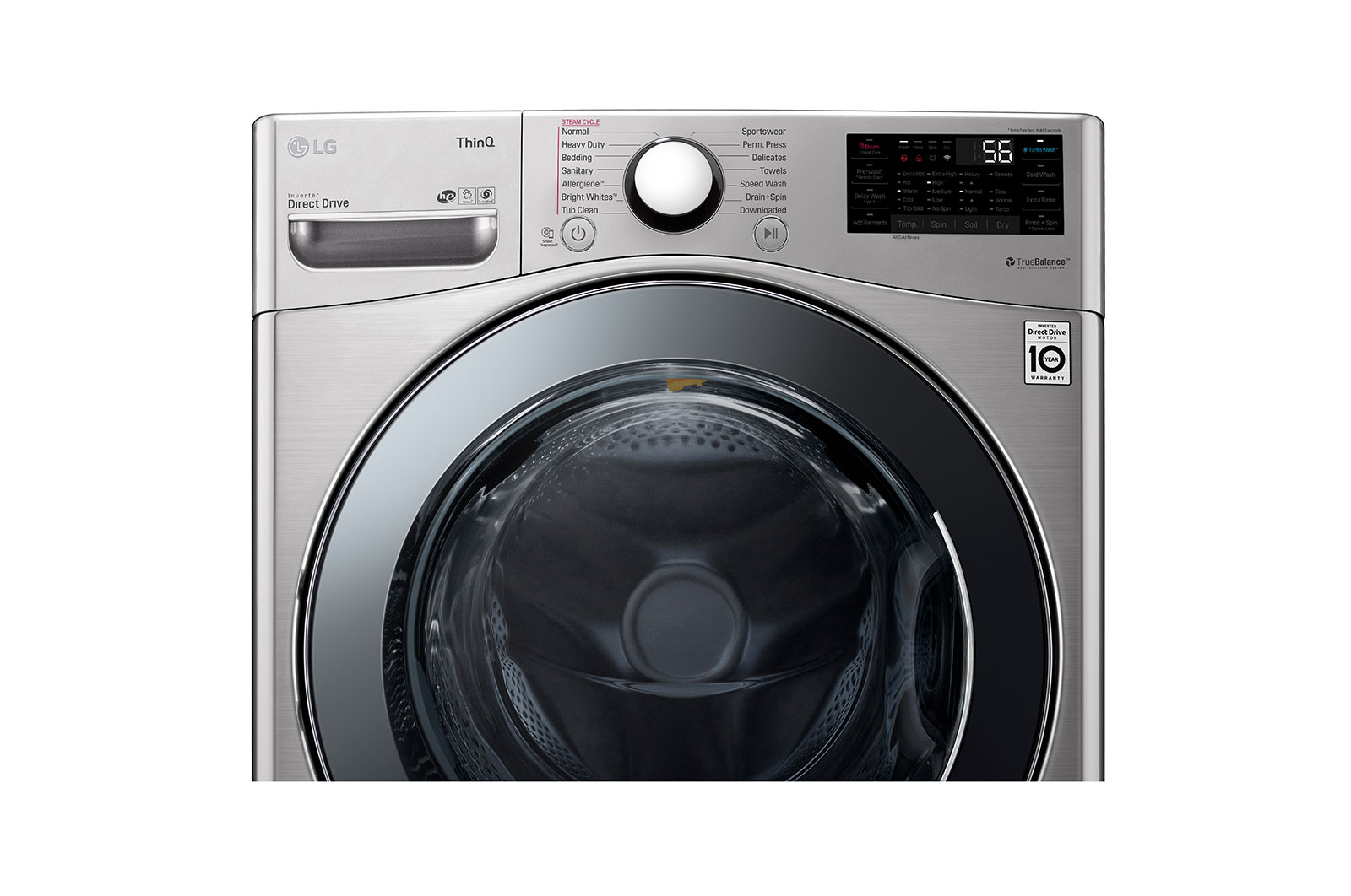 LG حمولتا غسيل بمقدار 20 كجم + 3.5 كجم مع غسالة TWINWash™‎ من LG, FT025V2SS