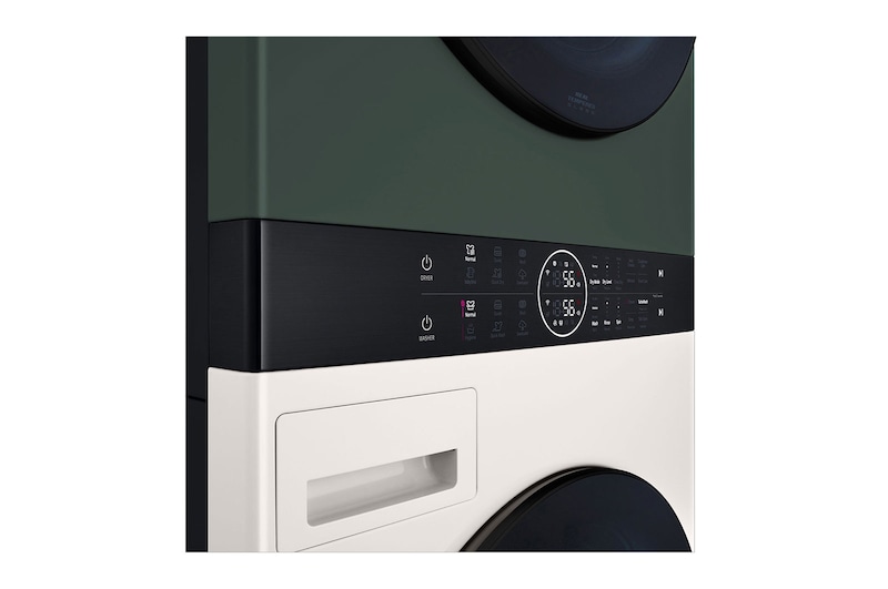 LG غسالة ومجفف معا الكل في واحد 13/10kg Objet WashTower™, FWT1310BGP