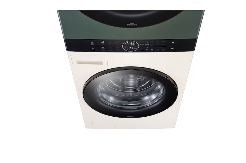 LG غسالة ومجفف معا الكل في واحد 13/10kg Objet WashTower™, FWT1310BGP