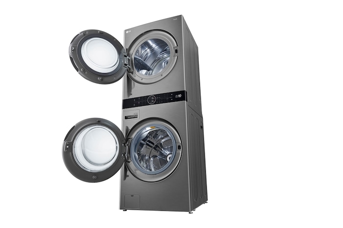 LG 21/16 كجم LG WashTower™‎ مع التحكم المركزي, FWT2116SS