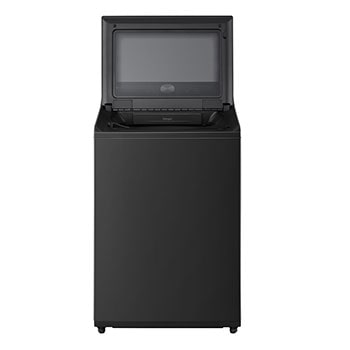 صورة أمامية مفتوحة لغسالة الملابس علوية التحميل