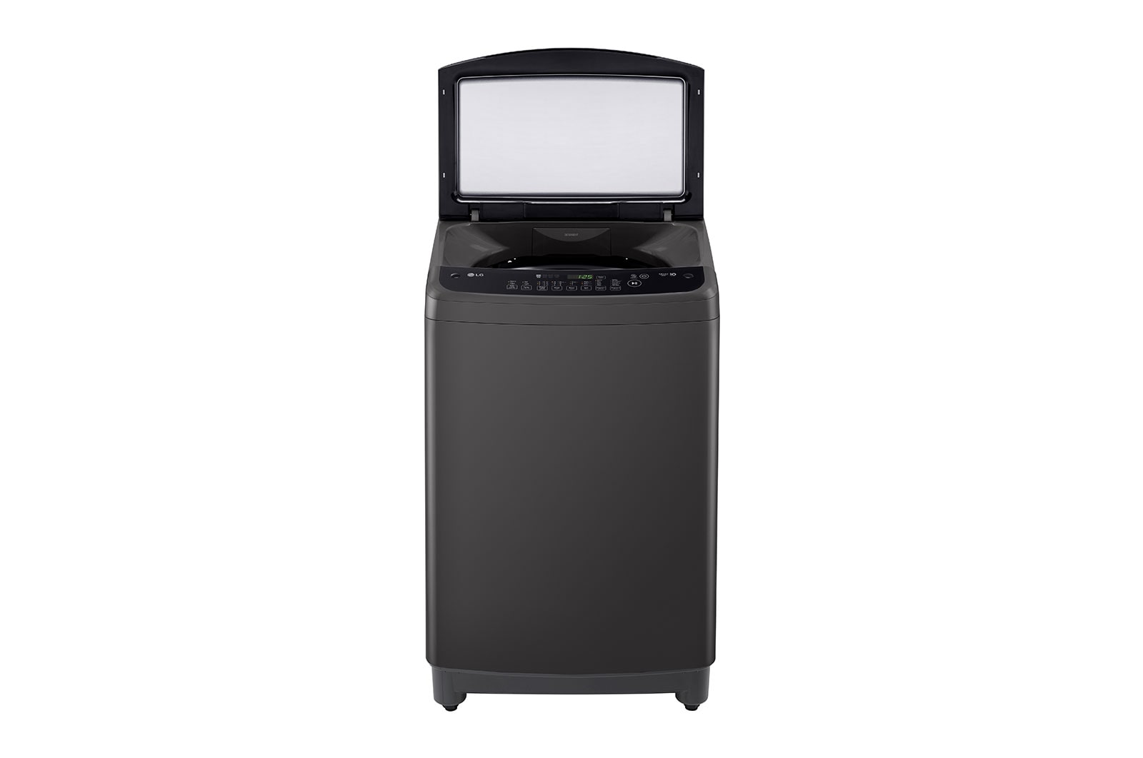 LG غسالة 12 كيلو تحميل علوي, سمارت أنفرتر, حلة متحركة, باب هيدروليك للغلق الهادئ, T1288NEHGB
