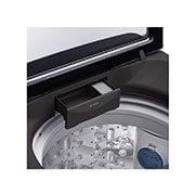 LG غسالة 12 كيلو تحميل علوي, سمارت أنفرتر, حلة متحركة, باب هيدروليك للغلق الهادئ, T1288NEHGB