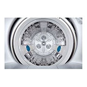 LG غسالة 12 كيلو تحميل علوي, سمارت أنفرتر, حلة متحركة, باب هيدروليك للغلق الهادئ, T1288NEHGE