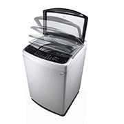 LG غسالة 12 كيلو تحميل علوي, سمارت أنفرتر, حلة متحركة, باب هيدروليك للغلق الهادئ, T1288NEHGE