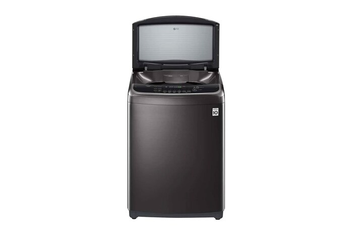 LG غسالة ذات تحميل علوي مزودة بمحول ذكي سعة 14 كجم, T1466NEHG2