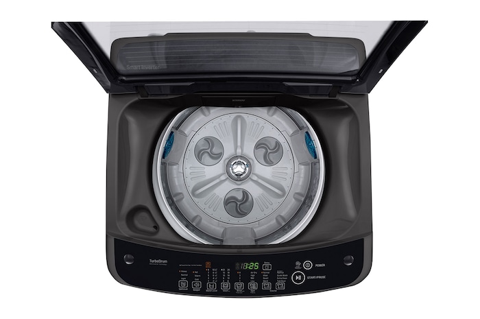 LG غسالة ذات تحميل علوي المزودة بمحول ذكي سعة 14 كجم, T1466NEHGB