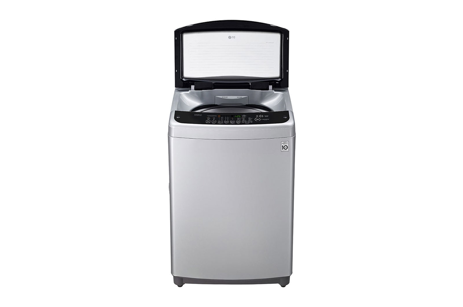 LG غسالة 14 كيلو تحميل علوي, سمارت أنفرتر, حلة متحركة, باب هيدروليك للغلق الهادئ, T1466NEHGU